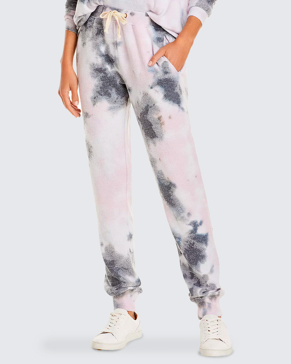 Small Ladies Super Soft Ice Tie offers Dyed Jogger